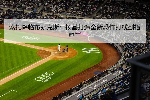 索托降临布朗克斯：扬基打造全新恐怖打线剑指冠军